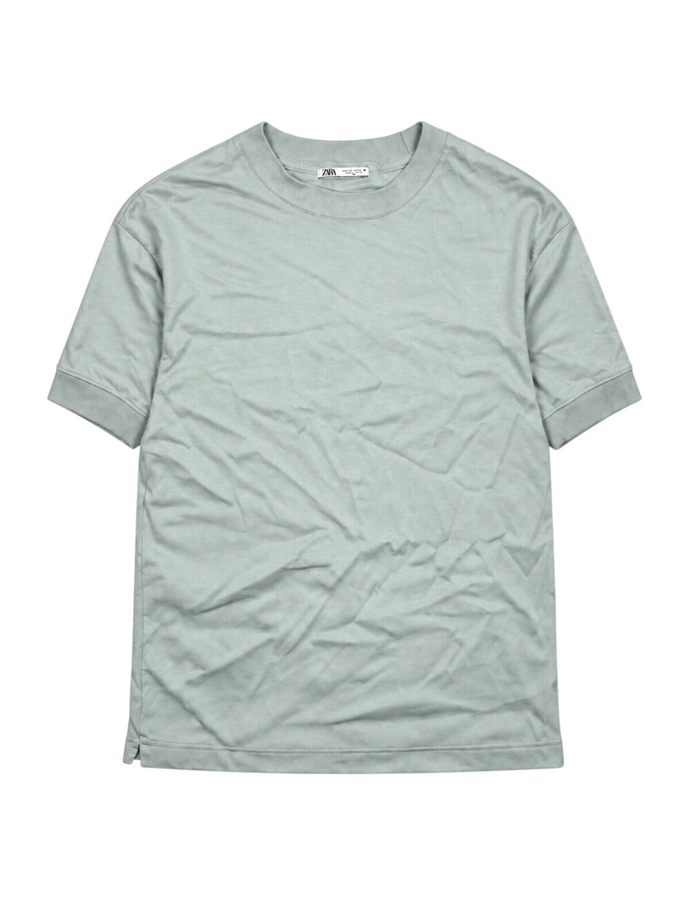 Zara Men's Green Short Sleeve T-Shirt Size EUR L / USA L / MEX 42